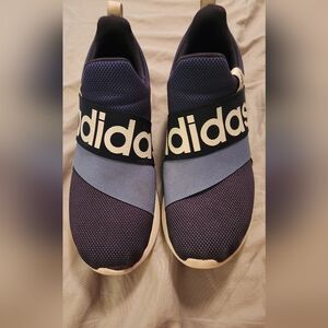Adidas Navy and Black Slip-On Sneakers